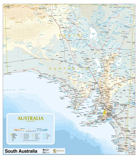 5 major cities of south australia|Large detailed map of South Australia with cities and .